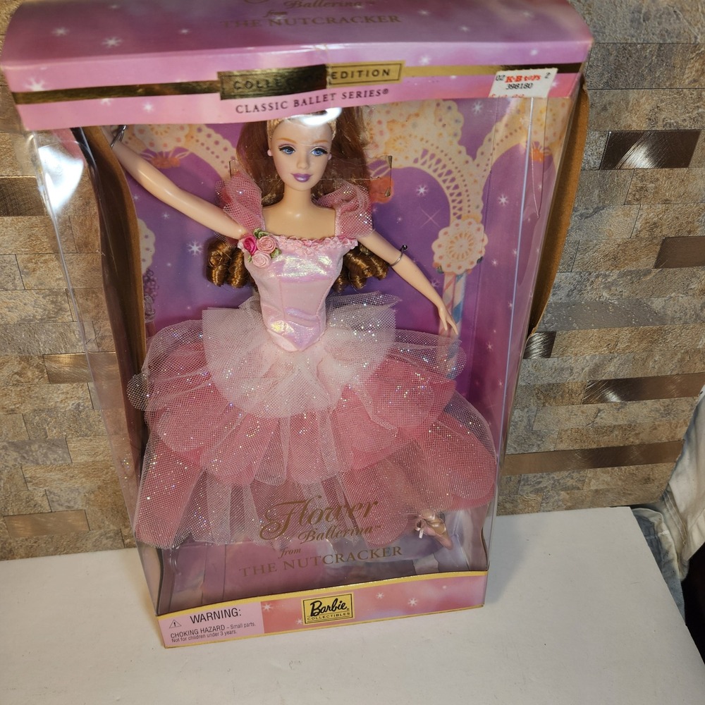 Barbie Flower Ballerina The Nutcracker Classic Ballet Series 2000 Mattel 28375